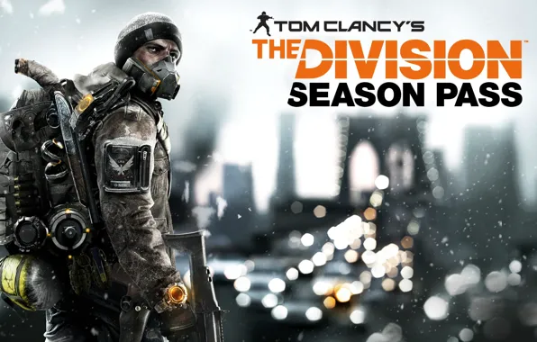 Зима, Игры, Снег, Здание, Солдаты, Оружие, Ubisoft, Game
