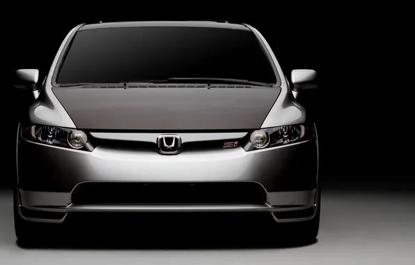 Картинка Honda, серый фон, cars, auto
