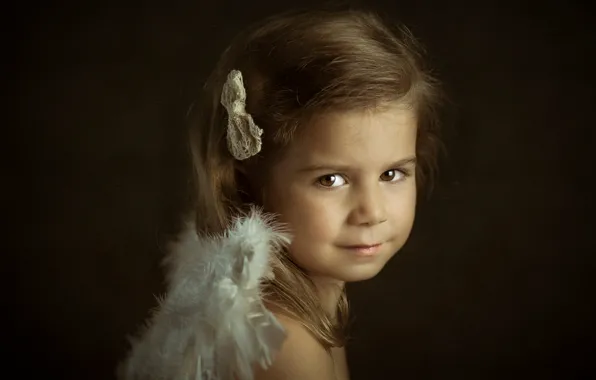 Портрет, девочка, Little Angels, Leire