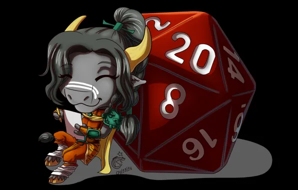Creature, Role playing, 20-sided die