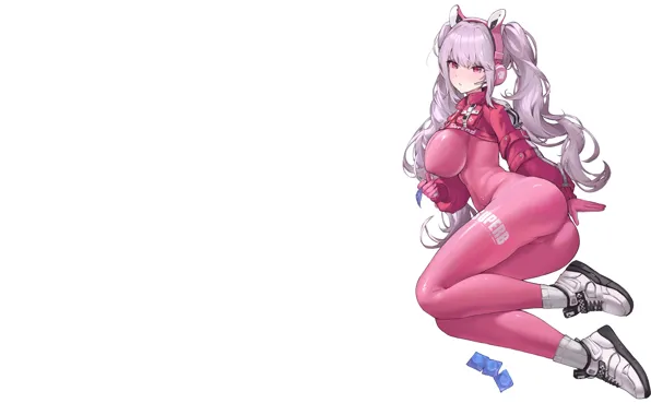 Girl, hot, ass, boobs, sexy girl, pink, anime, butt