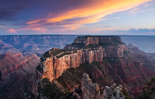 Пейзаж, горы, каньон, Grand Canyon