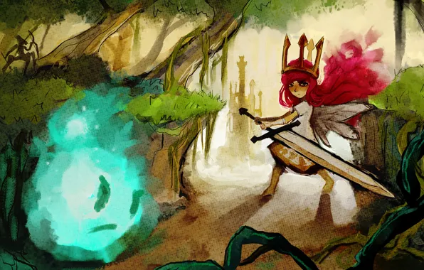 Игра, ubisoft, child of light, лемурия