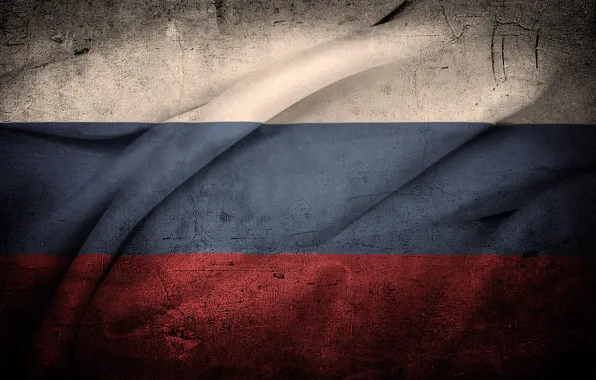 Белый, синий, красный, текстура, флаг, Россия
