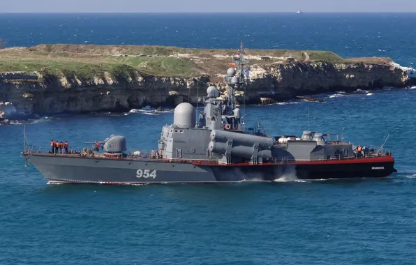 Корабль, ВМФ, ракетный, Черное море, РКА, &quot;Ивановец&quot;
