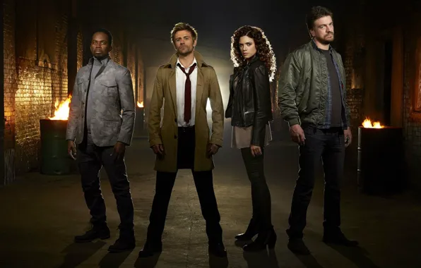 Улица, сериал, Мэнни, Зед, Джон Константин, Constantine, Анхелика Селая, Мэтт Райан