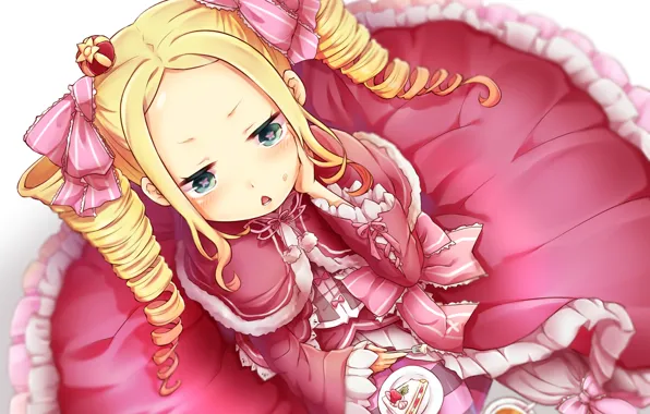 Девочка, тортик, хвостики, Beatrice, Re: Zero kara Hajimeru Isekai Seikatsu