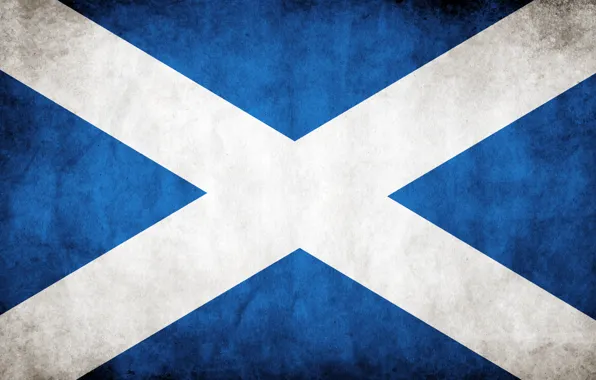 Шотландия, флаг, Scotland