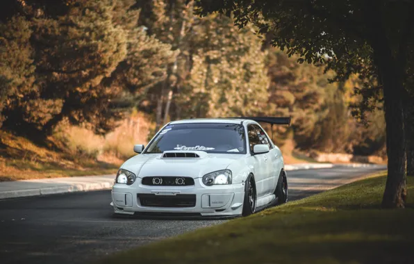 Turbo, white, wheels, subaru, japan, wrx, impreza, jdm