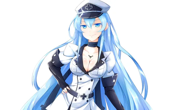 Девушка, jaegers, Akame ga kill, убийца Акаме, Esdeath