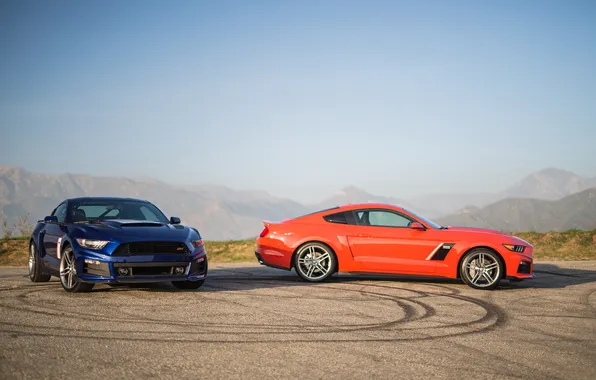 Mustang, Ford, мустанг, форд, 2014, Roush Stage 2