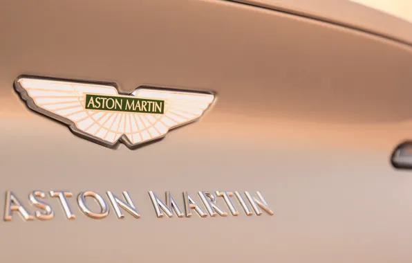 DB11, Aston Martin, badge, Aston Martin DB11 Volante, logo