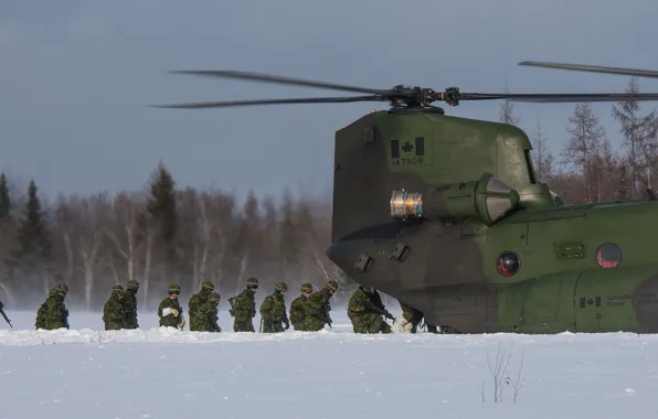 Солдаты, Chinook, CH-147