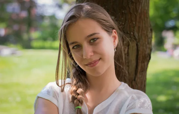 Картинка улыбка, молодость, косички, прелесть, Philippe