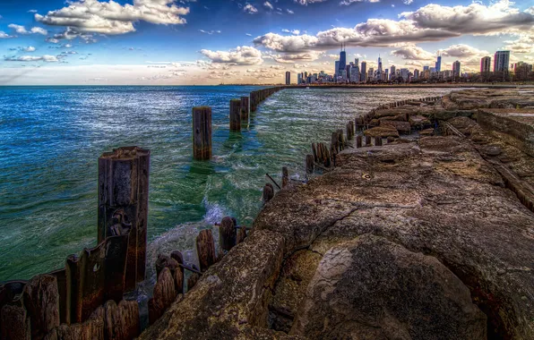 City, небоскребы, USA, америка, чикаго, Chicago, сша