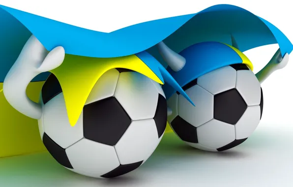 Картинка футбол, спорт, мяч, флаг, 2012, украина