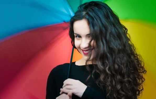Картинка девушка, улыбка, портрет, Yassimina
