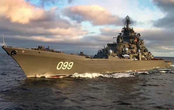 ВМФ, крейсер, Атомный, Северный Флот, &quot;Орлан&quot;, &quot;Петр Великий&quot;, проект 1144