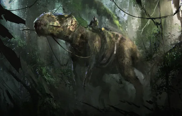 Картинка T-Rex, dino, dinosaur, Tyrannosaurus