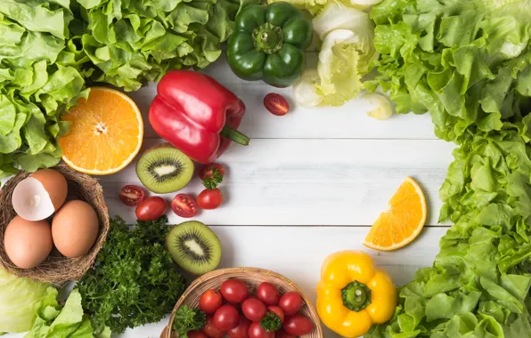 Картинка зелень, Овощи, фрукты, цитрусы