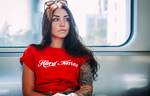Model, tattoo, pose, Виталий Мытник
