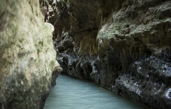 Nature, india, caves, natural beauty, limestone wall, travel photography, cave water