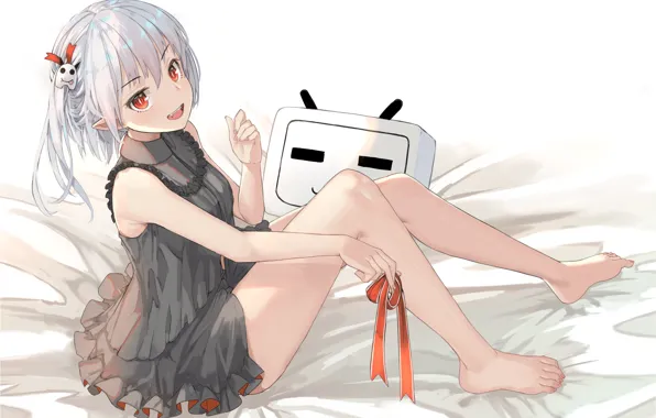 Девушка, робот, tagme character, do2mi doreimi