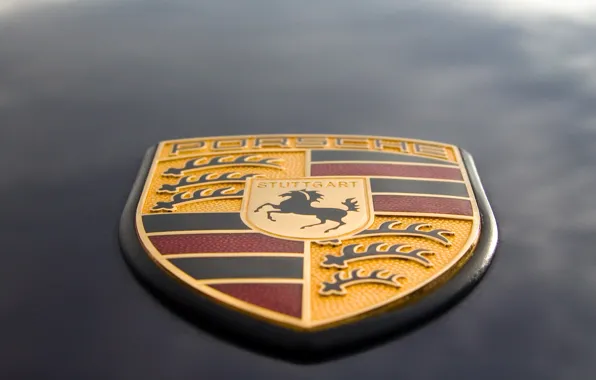 Porsche, эмблема, emblem