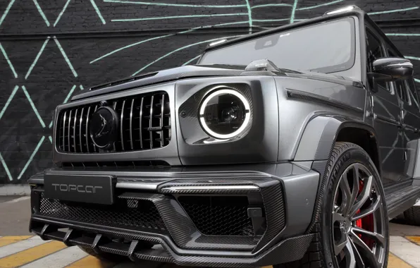 Картинка карбон, Topcar, AMG, Mercedes AMG G63, Inferno grey