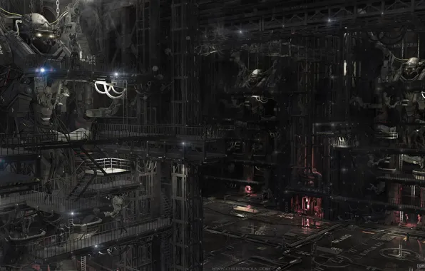 Помещение, Prologue, Hangar N15