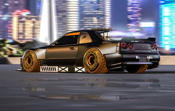 Авто, Машина, Тюнинг, Стиль, Car, Art, Фантастика, Science Fiction