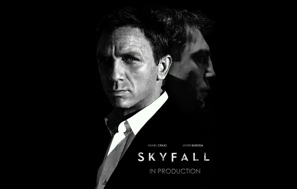 Картинка актер, 2012, Daniel Craig, agent, James Bond, Дэниэл Крэйг, SKYFALL, 007 координаты «скайфолл»