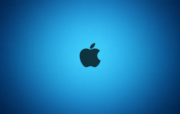 Apple, Яблоко, Blue