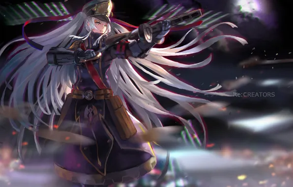 Moon, game, anime, night, fight, asian, warrior, japanese