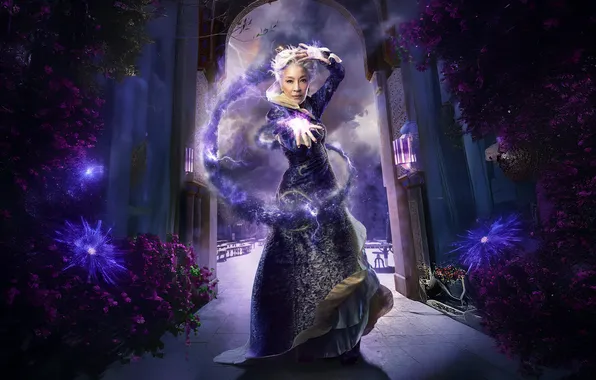 Цветы, магия, женщина, Wicked: Part One, Злая: Часть первая