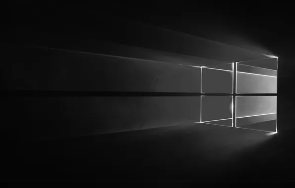 Windows, ФОН, ЧЕРНЫЙ, ЛОГОТИП