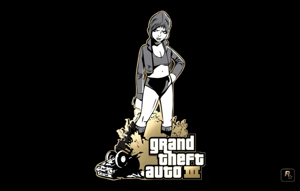 Girl, GTA, Rockstar, Game, III, Grand Theft Auto III