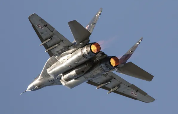 Картинка истребитель, полёт, многоцелевой, MiG-29A