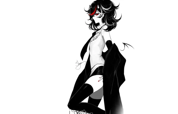 Девушка, Touhou, монохромная, Тохо, Тоухоу, Sheya, Seija Kijin