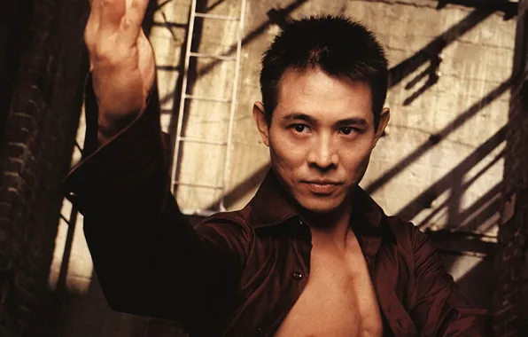 Поза, фон, актер, Jet Li, Джет, мастер ушу