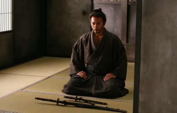 Комната, катана, самурай, Hara-kiri, bushido, Takashi Miike
