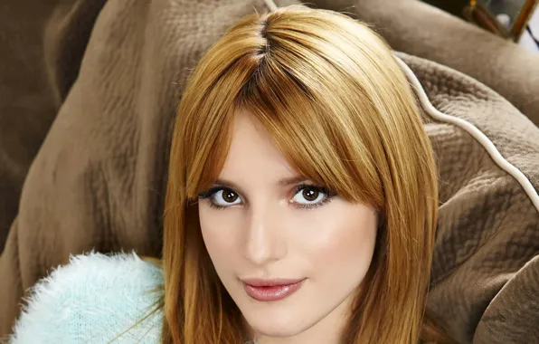 Лицо, актриса, певица, рыжеволосая, Bella Thorne, Белла Торн