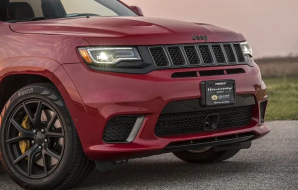 Фары, 2018, Hennessey, Jeep, Grand Cherokee, Trackhawk, HPE1000