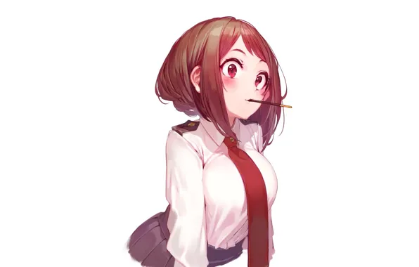 Девушка, My Hero Academia, Boku No Hero Academia, Моя Геройская Академия, Урарака Очако