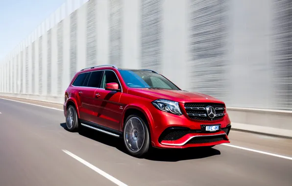 Картинка Mercedes-Benz, мерседес, AMG, X166, GLS-Class