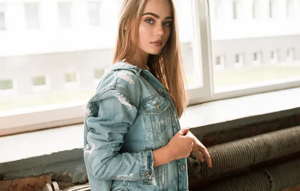 Молодость, губки, прелесть, jeans jacket, Krzysztof Budych