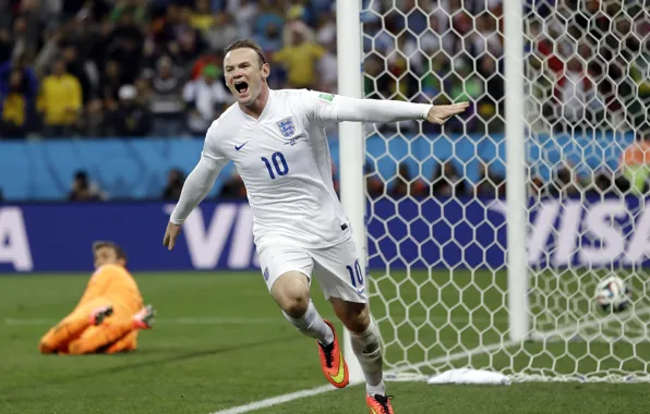 Англия, Футбол, Бразилия, Уэйн Руни, Football, England, Sport, Футболист
