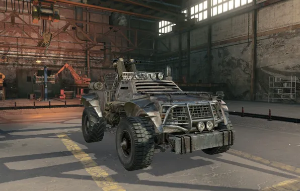 Гараж, автомобиль, помещение, Sandy valley, CROSSOUT