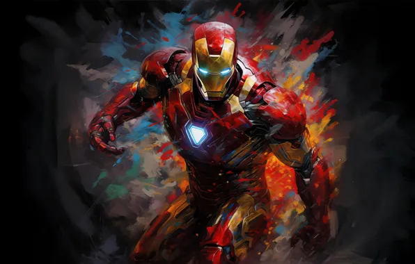 Картинка saga, iron man
