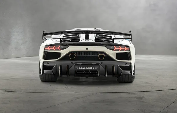 Картинка мощь, суперкар, спорткар, supercar, Lamborghini Aventador, Mansory, sports car, единственный экземпляр